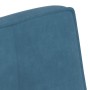 Banco de terciopelo azul 110x74x84 cm de , Bancos - Ref: Foro24-4012346, Precio: 136,63 €, Descuento: %