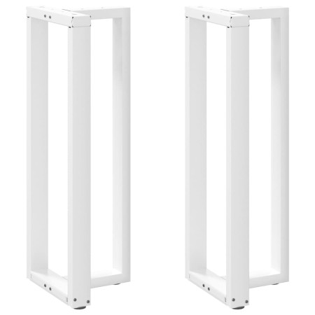 Patas de mesa bar forma T 2 uds acero blanco 50x35x(110-111) cm von , Tischbeine - Ref: Foro24-4013101, Preis: 159,02 €, Raba...