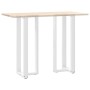 Patas de mesa bar forma T 2 uds acero blanco 50x35x(110-111) cm von , Tischbeine - Ref: Foro24-4013101, Preis: 159,02 €, Raba...