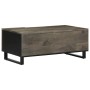 Mesa de centro madera maciza de mango negra 100x54x40 cm by , Coffee table - Ref: Foro24-4017696, Price: 155,70 €, Discount: %