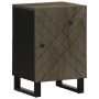 Mueble de baño de madera maciza de mango negro 38x33x58 cm von , Badezimmermöbel - Ref: Foro24-4017705, Preis: 74,80 €, Rabat...