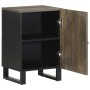 Mueble de baño de madera maciza de mango negro 38x33x58 cm von , Badezimmermöbel - Ref: Foro24-4017705, Preis: 74,80 €, Rabat...