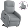 Sillón reclinable elevable de tela gris claro de , Sillones - Ref: Foro24-3302972, Precio: 254,31 €