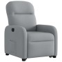 Sillón reclinable elevable de tela gris claro by , Armchairs - Ref: Foro24-3302972, Price: 263,18 €, Discount: %
