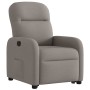Sillón reclinable elevable tela gris taupe by , Armchairs - Ref: Foro24-3302979, Price: 262,00 €, Discount: %
