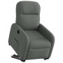 Sillón eléctrico reclinable elevable de tela gris oscuro by , Armchairs - Ref: Foro24-3302993, Price: 306,70 €, Discount: %