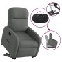 Sillón eléctrico reclinable elevable de tela gris oscuro by , Armchairs - Ref: Foro24-3302993, Price: 306,70 €, Discount: %