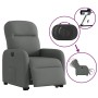 Sillón eléctrico reclinable elevable de tela gris oscuro by , Armchairs - Ref: Foro24-3302993, Price: 306,70 €, Discount: %