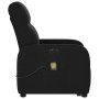 Sillón de masaje eléctrico reclinable elevable tela negro by , Armchairs - Ref: Foro24-3303004, Price: 304,07 €, Discount: %