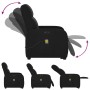 Sillón de masaje eléctrico reclinable elevable tela negro by , Armchairs - Ref: Foro24-3303004, Price: 304,07 €, Discount: %
