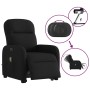 Sillón de masaje eléctrico reclinable elevable tela negro by , Armchairs - Ref: Foro24-3303004, Price: 304,07 €, Discount: %