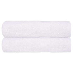 Toallas de mano 2 piezas blanco 50x100 cm 360 g/m² 100% algodón von , Handtücher - Ref: Foro24-136649, Preis: 17,18 €, Rabatt: %