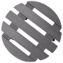 Pflanzenständer mit Rädern 2 Einheiten WPC grau Ø30x7,5 cm von vidaXL, Topfständer - Ref: Foro24-149032, Preis: 34,56 €, Raba...