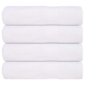 Toallas de ducha 4 uds 100% algodón blanco 70x140 cm 360 gsm by , Towels - Ref: Foro24-136654, Price: 36,70 €, Discount: %