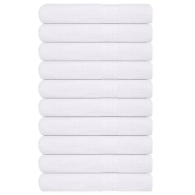 Toallas de sauna 10 uds 100% algodón blanco 80x200 cm 360 gsm von , Handtücher - Ref: Foro24-136663, Preis: 112,99 €, Rabatt: %