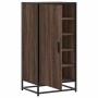 Zapatero madera contrachapada roble marrón 48x38x97,5 cm von , Schuhregale und Schuhorganisatoren - Ref: Foro24-849203, Preis...