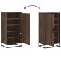 Zapatero madera contrachapada roble marrón 48x38x97,5 cm von , Schuhregale und Schuhorganisatoren - Ref: Foro24-849203, Preis...