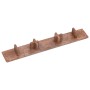 Platform end caps 10 units brown plastic by vidaXL, Floors and carpets - Ref: Foro24-149002, Price: 21,10 €, Discount: %