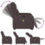 Silla de masaje reclinable de pie de tela marrón oscuro von , Sessel - Ref: Foro24-3302987, Preis: 265,76 €, Rabatt: %