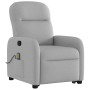 Sillón de masaje reclinable de pie de tela gris nube von , Sessel - Ref: Foro24-3302991, Preis: 267,18 €, Rabatt: %