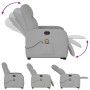 Sillón de masaje reclinable de pie de tela gris nube von , Sessel - Ref: Foro24-3302991, Preis: 267,18 €, Rabatt: %