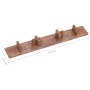Platform end caps 10 units brown plastic by vidaXL, Floors and carpets - Ref: Foro24-149002, Price: 21,10 €, Discount: %
