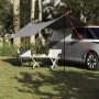 Tienda de campaña para coche impermeable gris y naranja