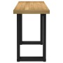 Escritorio NOAIN patas en U madera maciza pino 120x50x75 cm von , Schreibtische - Ref: Foro24-4100041, Preis: 115,36 €, Rabat...