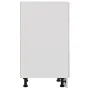 Armario inferior madera ingenería blanco brillo 30x46x81,5cm de vidaXL, Armarios de cocina - Ref: Foro24-801209, Precio: 76,3...