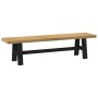 Banco comedor NOAIN patas forma A madera maciza pino von , Ess- und Küchenbänke - Ref: Foro24-4100048, Preis: 152,79 €, Rabat...