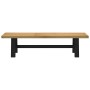 Banco comedor NOAIN patas forma A madera maciza pino von , Ess- und Küchenbänke - Ref: Foro24-4100048, Preis: 152,79 €, Rabat...