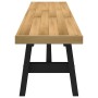 Banco comedor NOAIN patas forma A madera maciza pino von , Ess- und Küchenbänke - Ref: Foro24-4100048, Preis: 152,79 €, Rabat...