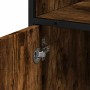 Armario baño madera contrachapada roble ahumado 35x37,5x100 cm by , Bathroom furniture - Ref: Foro24-849241, Price: 78,06 €, ...