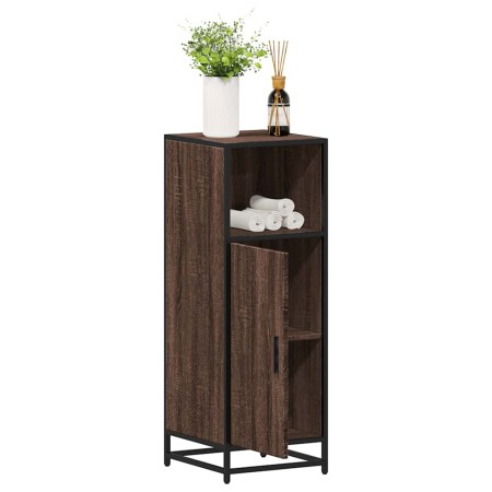 Armario de baño madera contrachapada roble marrón 35x37,5x100cm von , Badezimmermöbel - Ref: Foro24-849243, Preis: 80,47 €, R...