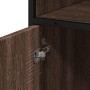 Armario de baño madera contrachapada roble marrón 35x37,5x100cm von , Badezimmermöbel - Ref: Foro24-849243, Preis: 80,47 €, R...