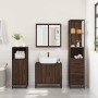 Armario de baño madera contrachapada roble marrón 35x37,5x166cm von , Badezimmermöbel - Ref: Foro24-849248, Preis: 109,67 €, ...