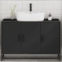 Armario de lavabo de baño madera ingeniería negro 90x33x60 cm von , Badezimmermöbel - Ref: Foro24-849269, Preis: 93,33 €, Rab...