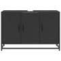 Armario de lavabo de baño madera ingeniería negro 90x33x60 cm von , Badezimmermöbel - Ref: Foro24-849269, Preis: 93,33 €, Rab...