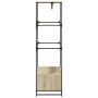 Armario de madera de ingeniería roble Sonoma 90x50x180 cm von , Kommoden-Organizer und Bar-Kleiderbügel - Ref: Foro24-849295,...