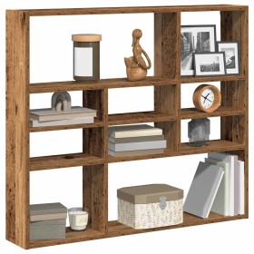 Estantería pared madera contrachapada madera antigua 90x16x78cm von , Regale und Regale - Ref: Foro24-856069, Preis: 48,11 €,...