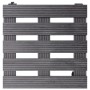 Plant stand with wheels 2 units WPC gray 30x30x7.5cm by vidaXL, Pot stands - Ref: Foro24-149034, Price: 45,12 €, Discount: %