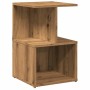 Mesitas de noche 2 uds madera roble artisan 35x35x55 cm de , Mesitas de noche - Ref: Foro24-856533, Precio: 64,89 €, Descuent...
