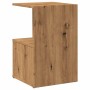 Mesitas de noche 2 uds madera roble artisan 35x35x55 cm de , Mesitas de noche - Ref: Foro24-856533, Precio: 64,89 €, Descuent...