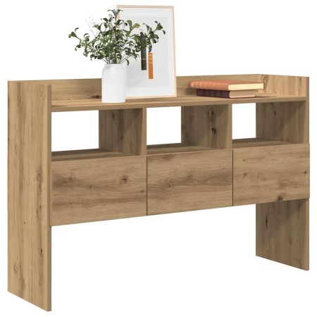 Aparador madera contrachapada roble artisian 105x30x70 cm de , Aparadores - Ref: Foro24-856635, Precio: 82,34 €, Descuento: %