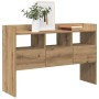 Aparador madera contrachapada roble artisian 105x30x70 cm de , Aparadores - Ref: Foro24-856635, Precio: 82,34 €, Descuento: %