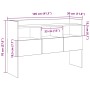 Aparador madera contrachapada roble artisian 105x30x70 cm de , Aparadores - Ref: Foro24-856635, Precio: 82,34 €, Descuento: %