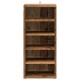 Muebles zapateros 2 uds madera ingeniería envejecida 32x35x70cm von , Schuhregale und Schuhorganisatoren - Ref: Foro24-856711...