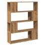 Estantería/divisor de espacios roble artisan 100x24x124,5 cm by , Bookcases and shelves - Ref: Foro24-856745, Price: 73,82 €,...