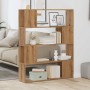 Estantería/divisor de espacios roble artisan 100x24x124,5 cm by , Bookcases and shelves - Ref: Foro24-856745, Price: 73,82 €,...