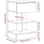 Mesitas noche 2 uds madera ingeniería roble artisian 40x35x65cm von , Nachttische - Ref: Foro24-856751, Preis: 98,65 €, Rabat...
